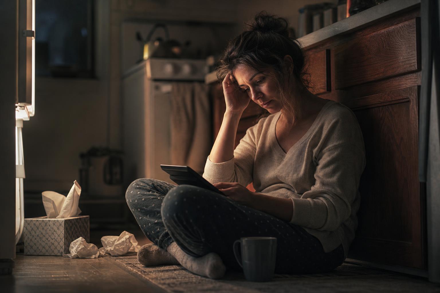 Late night on the kitchen floor with a calculator — the moment everything began to shift
